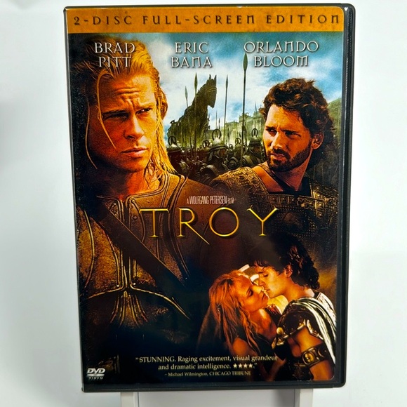 Troy. Brad Pitt. Orlando Bloom. 
2-Disc Full-Screen Edition. - Picture 1 of 5